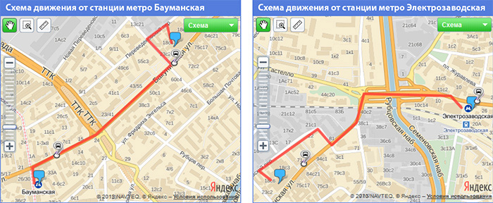 Схема проезда Декор Депо